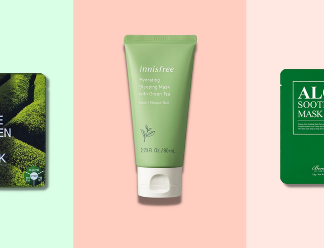 Three Affordable and Effective Korean Masks with Green Tea