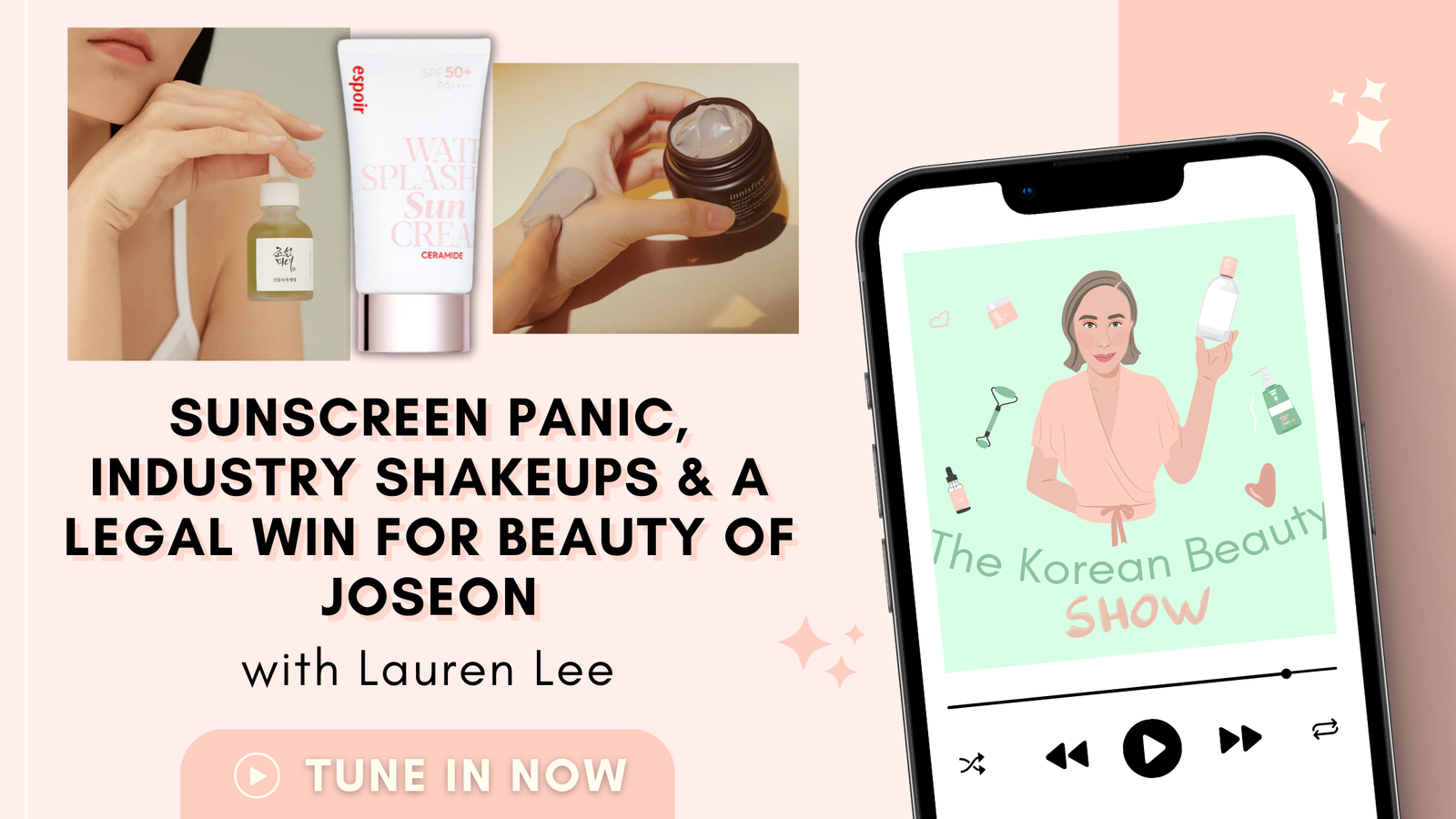 Sunscreen Panic, Industry Shakeups and a Legal Win for Beauty of Joseon