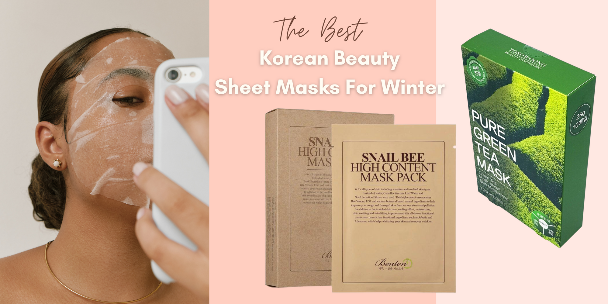 The Best Korean Beauty Sheet Masks for Winter