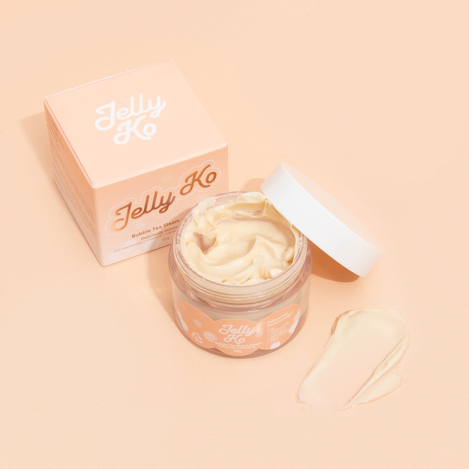 Jelly Ko Bubble Tea Steam Cream Moisturiser
