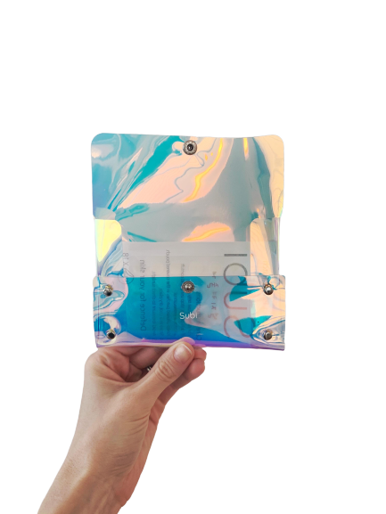 Subi HoloBack Clutch Open