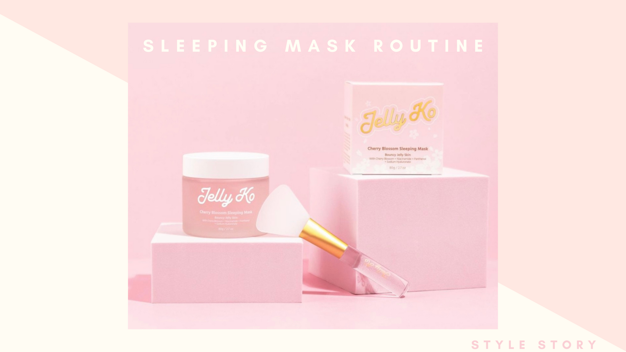 Sleeping Mask Skincare Routine