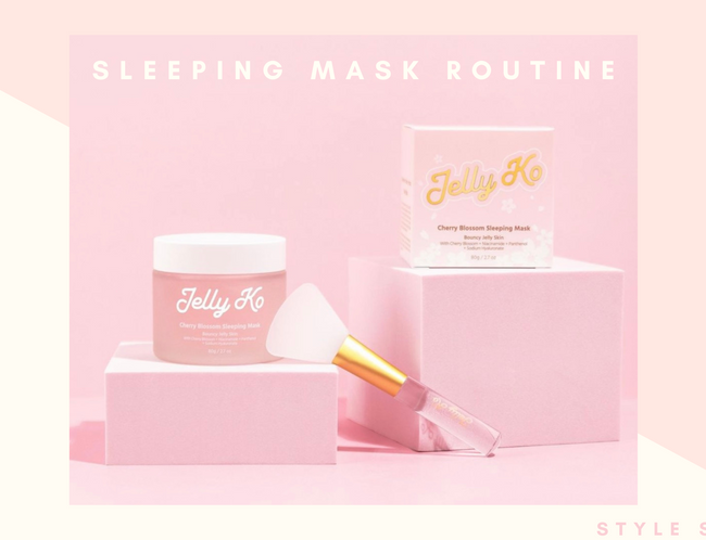 Sleeping Mask Skincare Routine