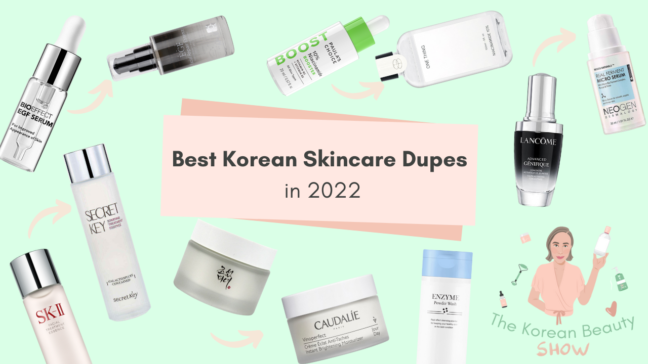 Best Korean Skincare Dupes in 2022