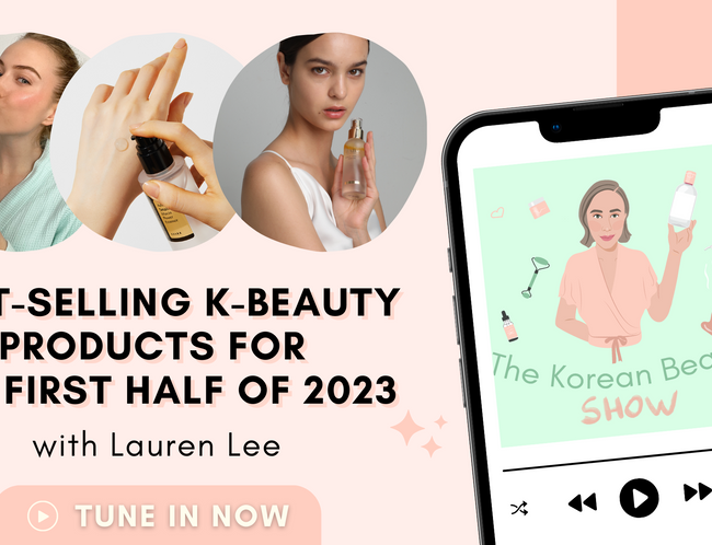 Best-Selling K-beauty Products for the First Half of 2023