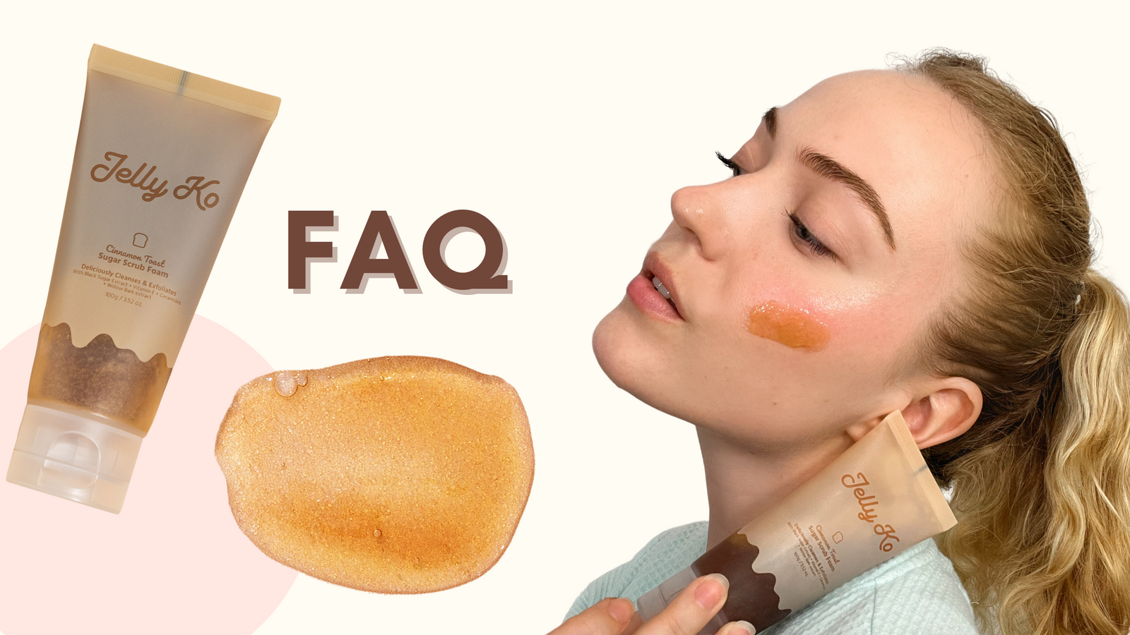How Do I Use Jelly Ko's Cinnamon Toast Sugar Scrub Foam?