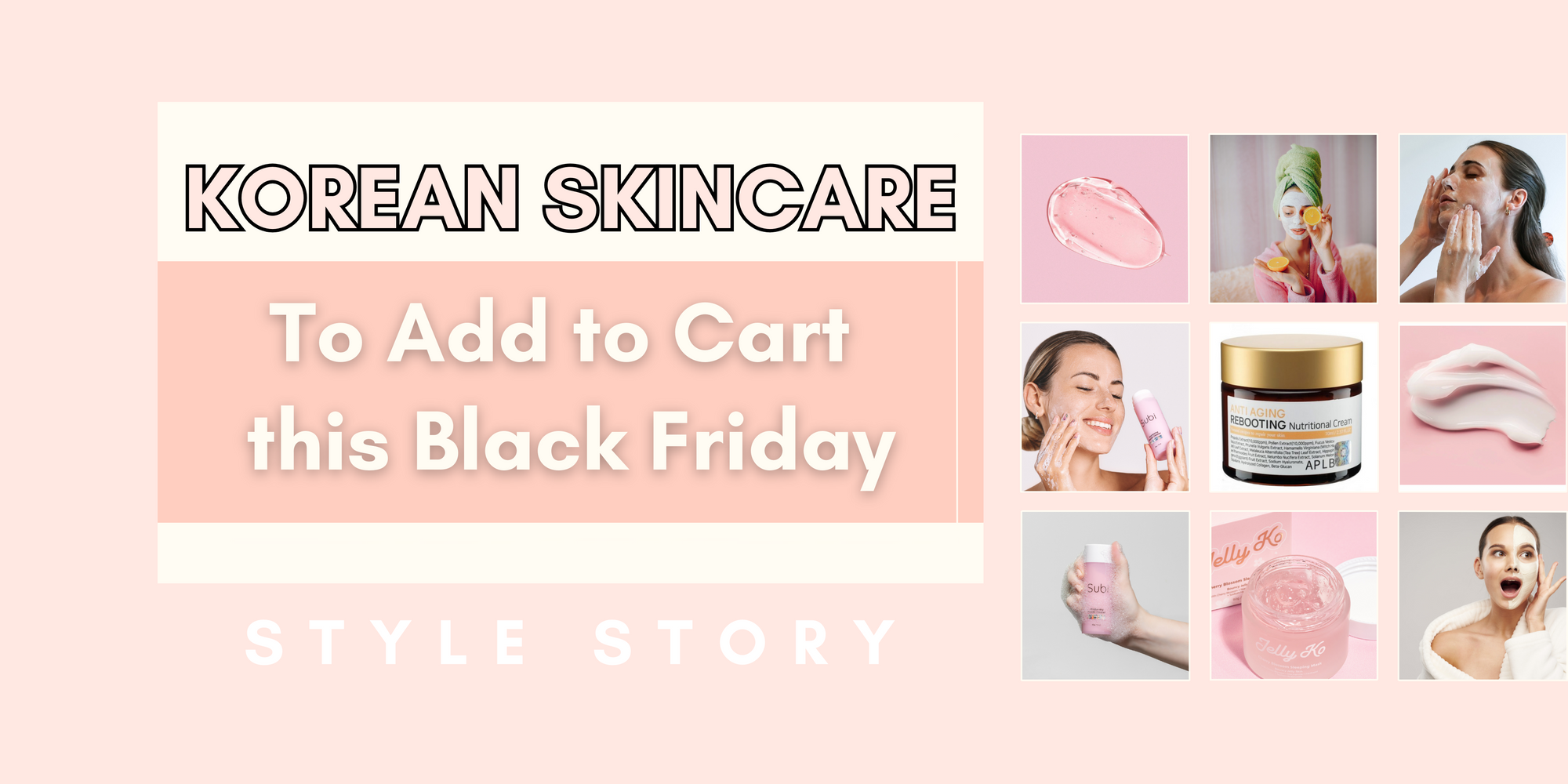 Korean Skincare To Add to Cart this Black Friday