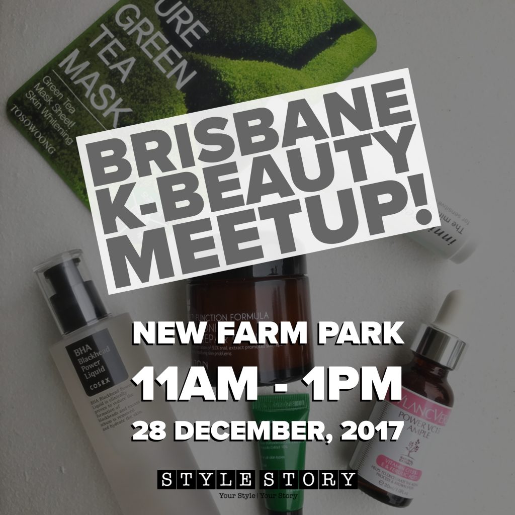 Brisbane K-beauty Meetup!