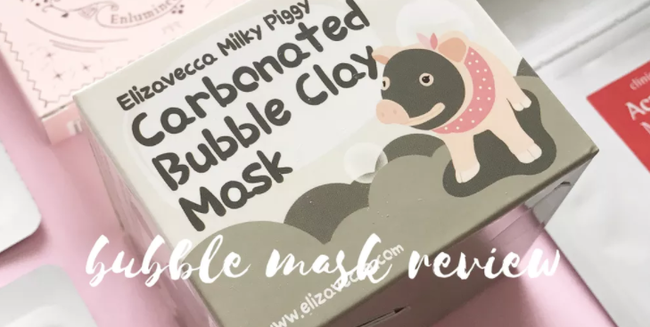 Elizavecca Carbonated Bubble Clay Mask Review