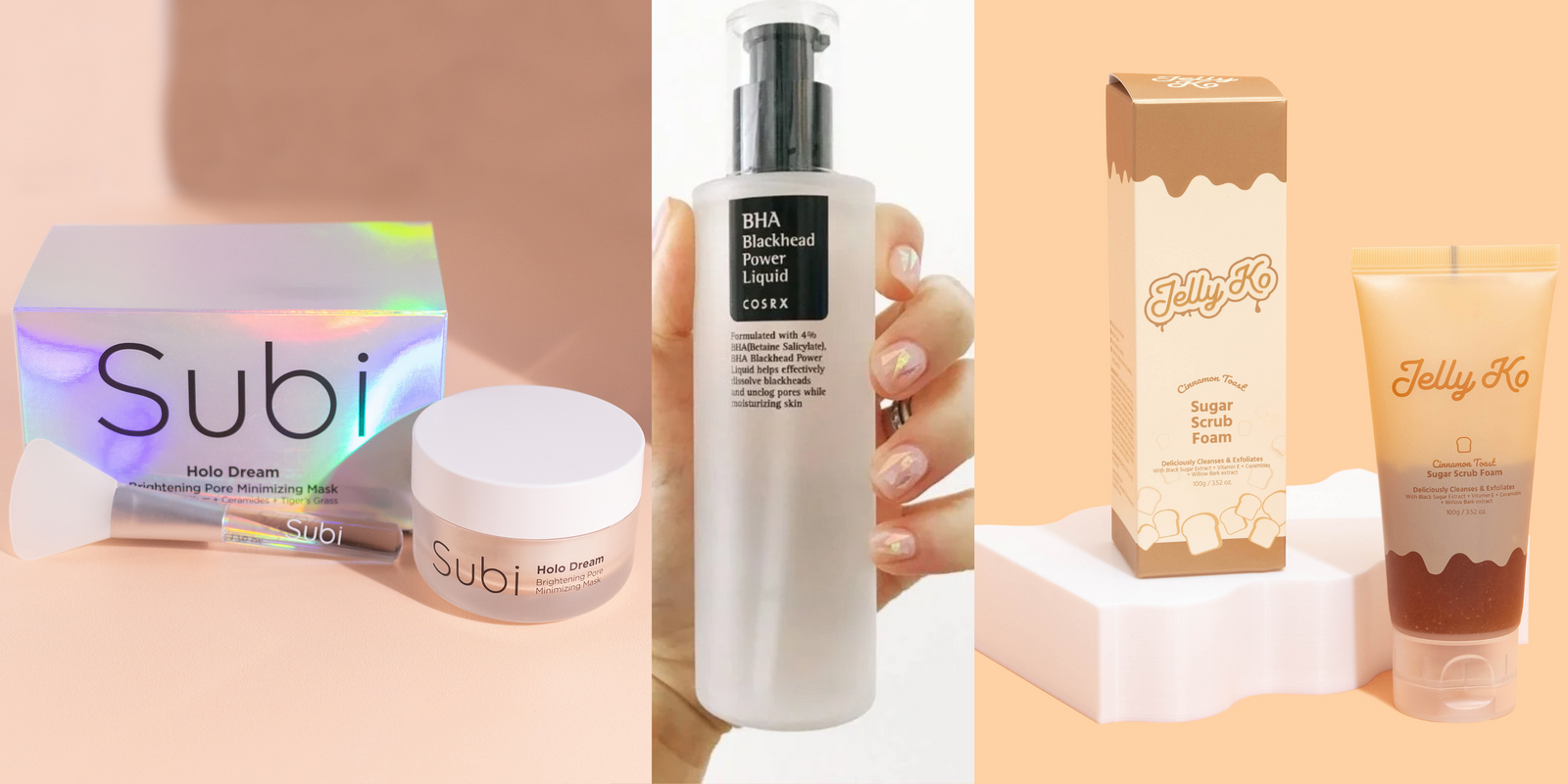 Top 5 Korean Exfoliators