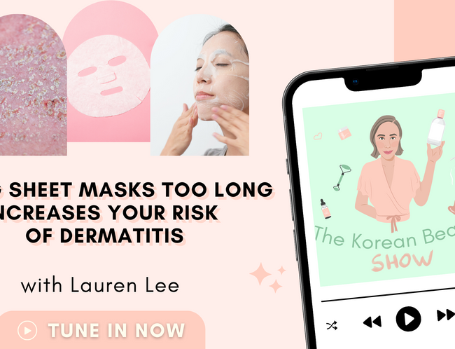 Using Sheet Masks Too Long Increases Your Risk of Dermatitis