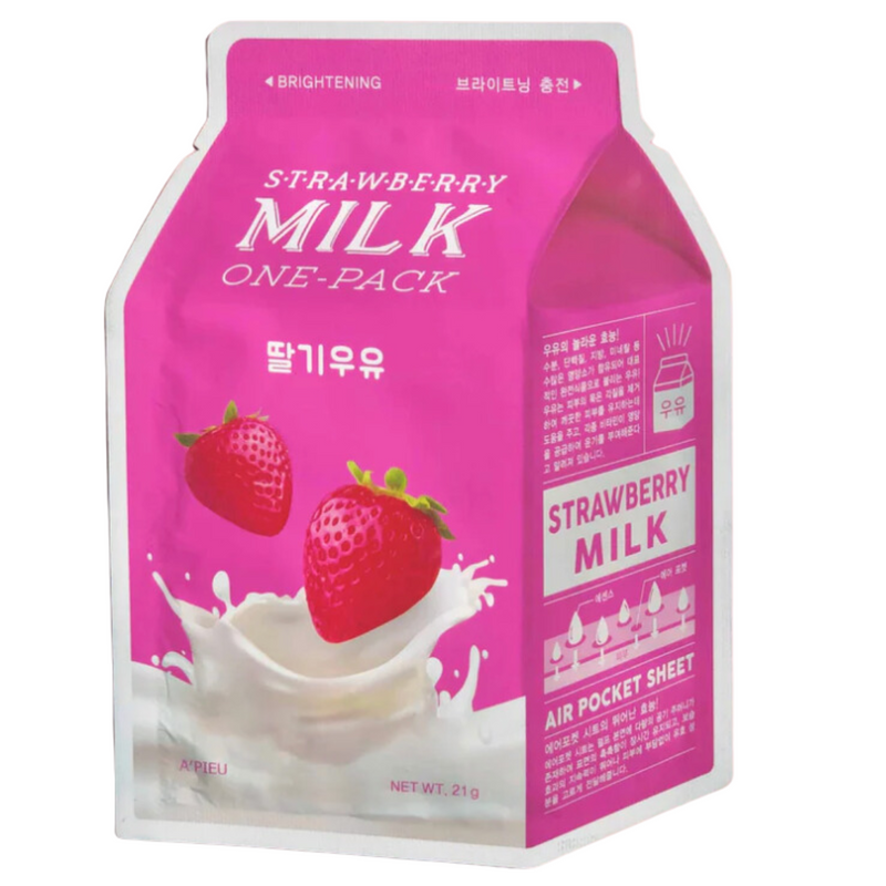 Apieu Milk One Pack Strawberry Milk