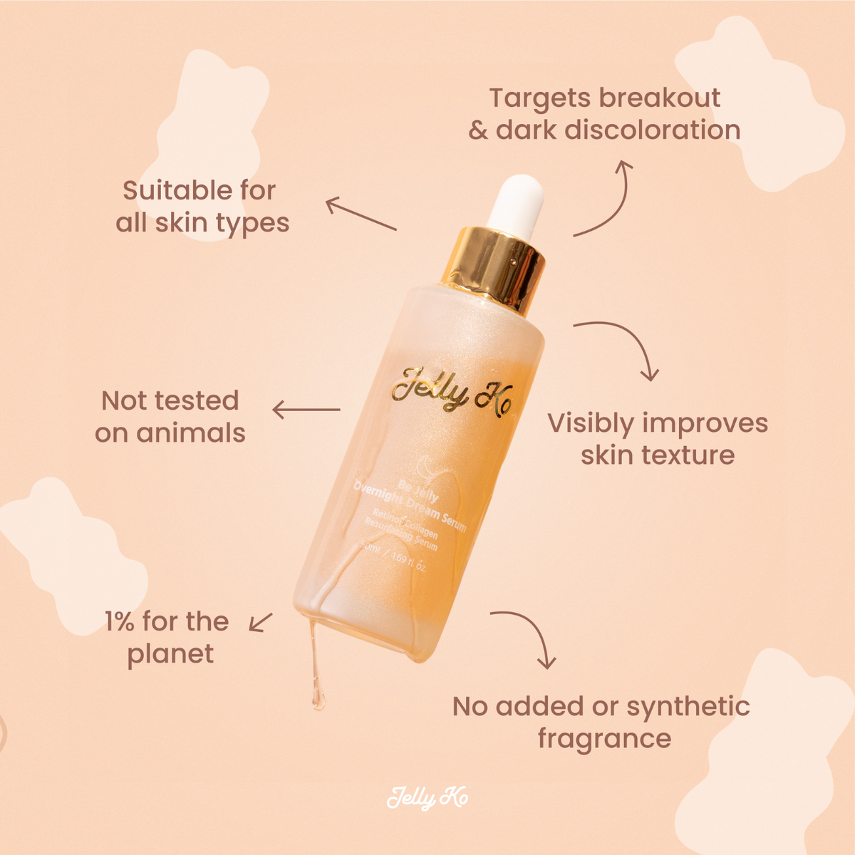 Jelly Ko Be Jelly Overnight Dream Serum