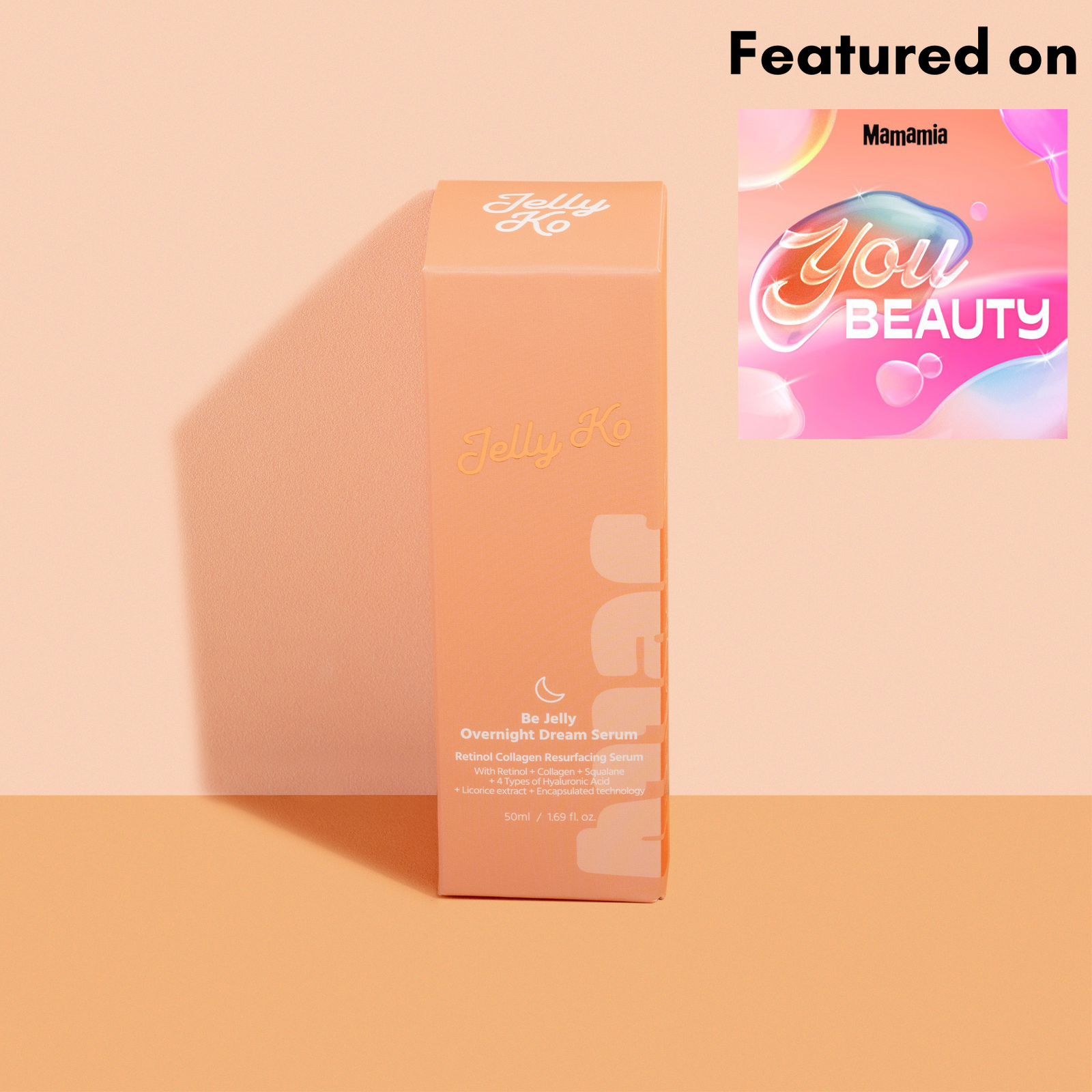 Jelly Ko Be Jelly Overnight Dream Serum Featured on Mamamia