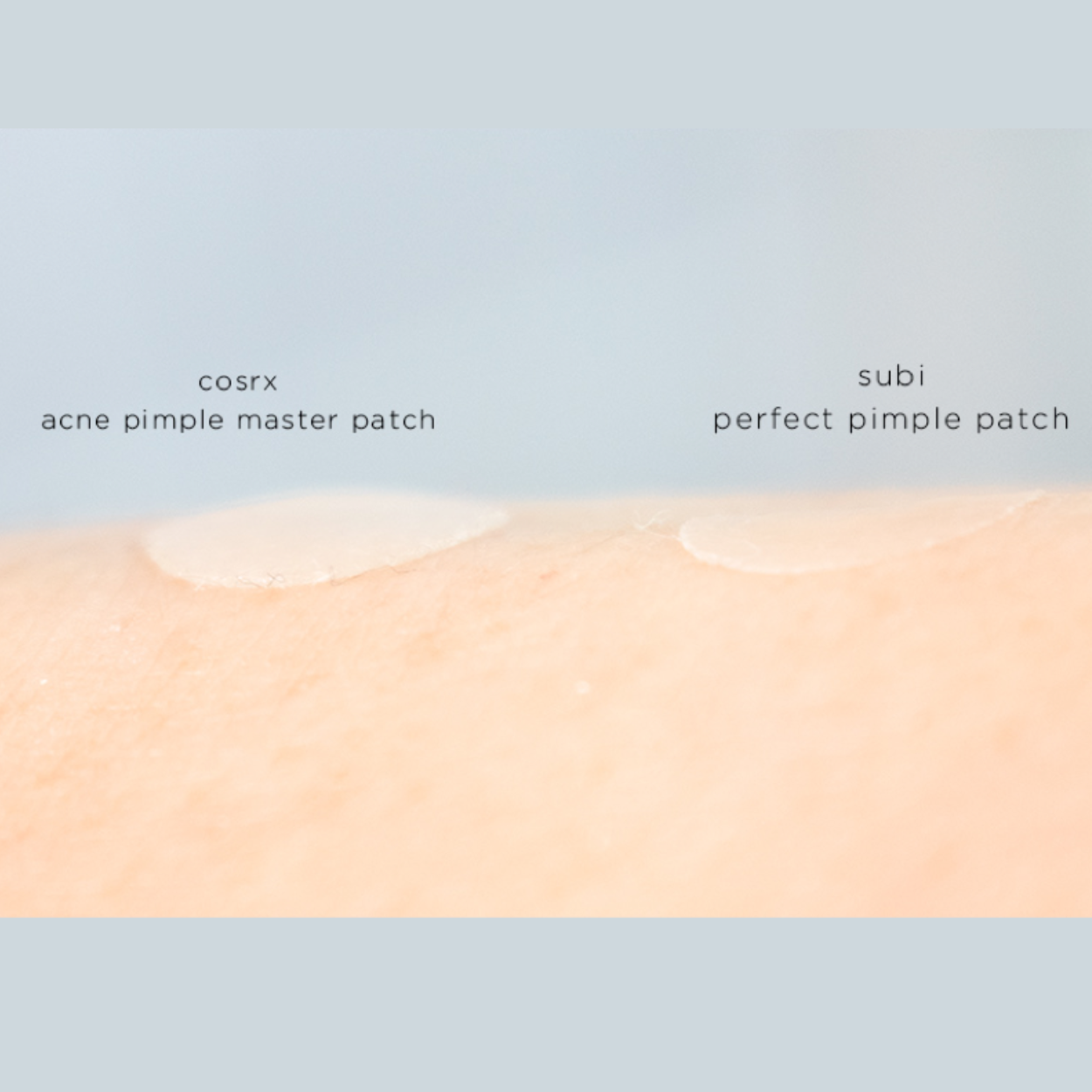 COSRX Acne Pimple Patches vs Subi Pimple Patches