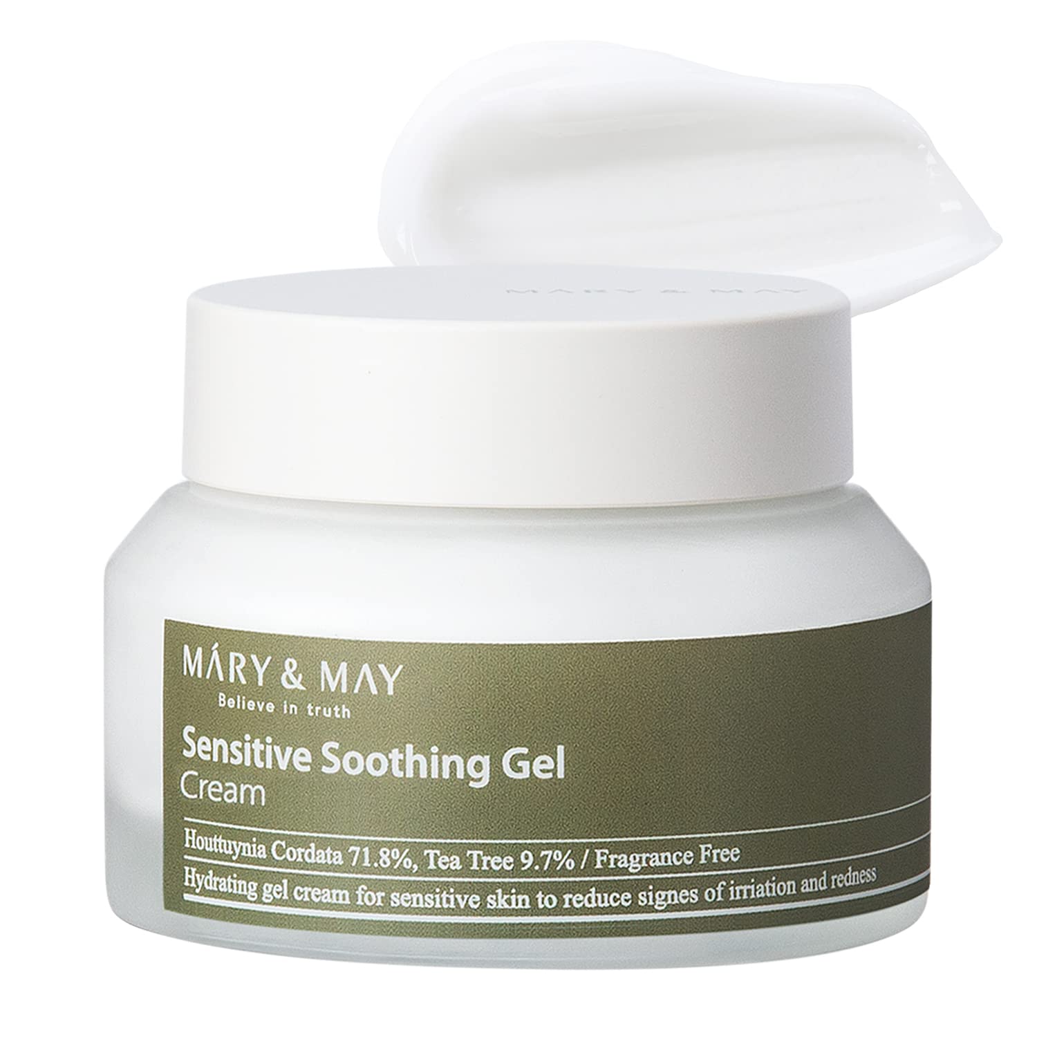 Mary&May Sensitive Soothing Gel Blemish Cream Texture